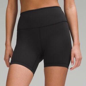 Lululemon Wonder Under Bike Shorts 6” | Size 6